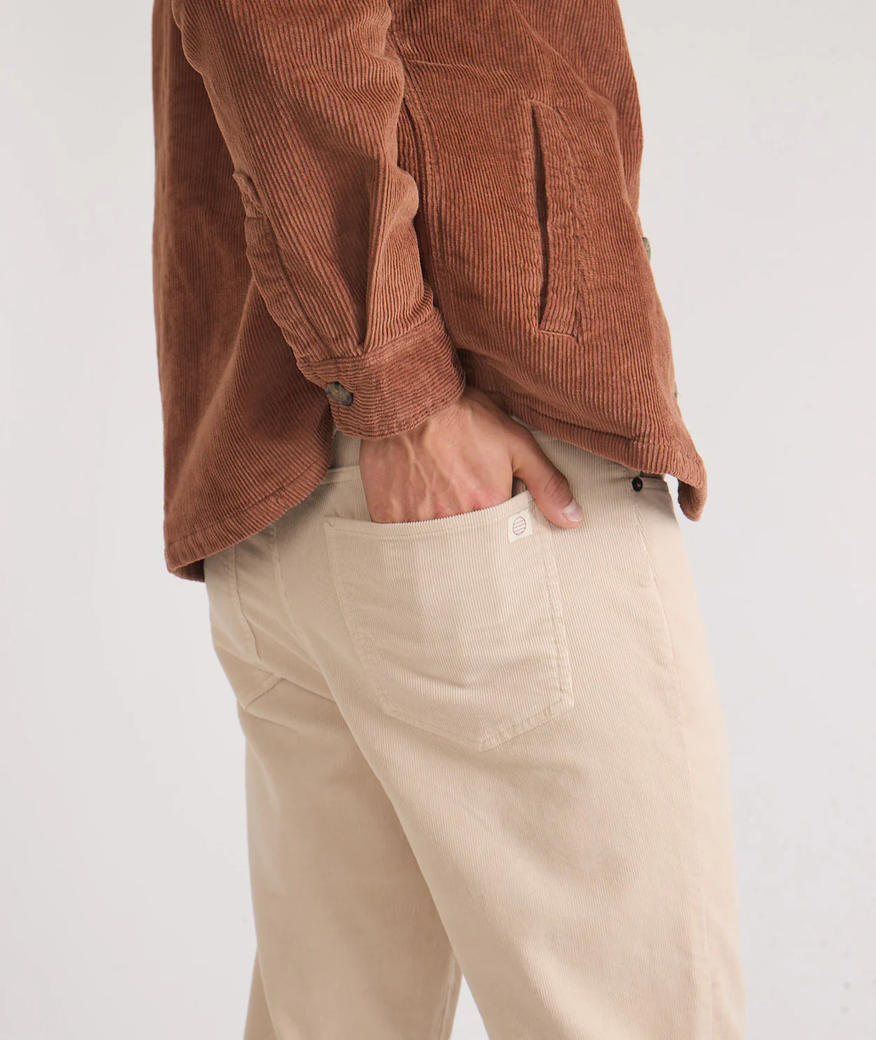 Terry Cord 5 Pocket Pant - Image 5