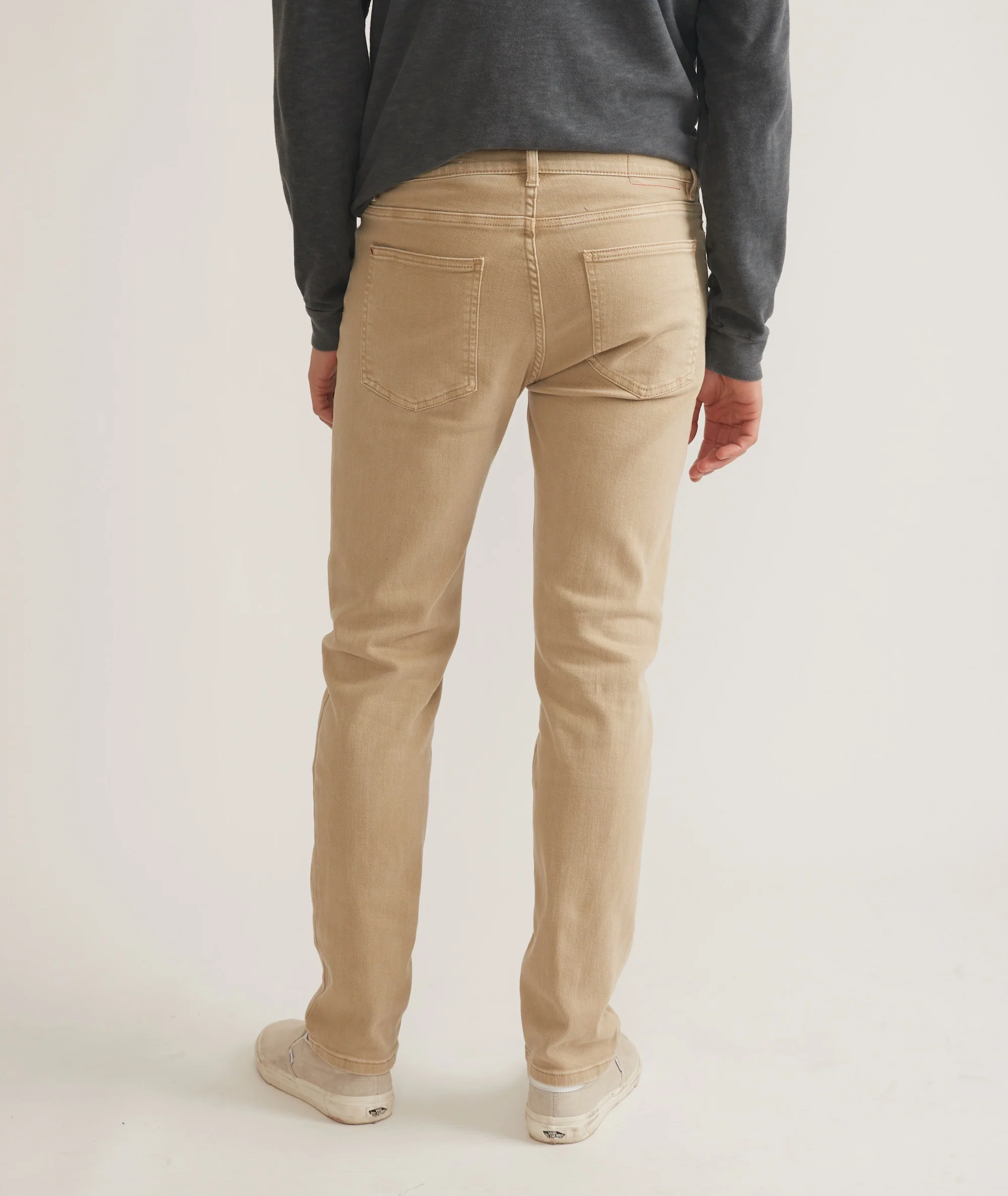 5 Pocket Slim Straight Twill Pant - Image 5