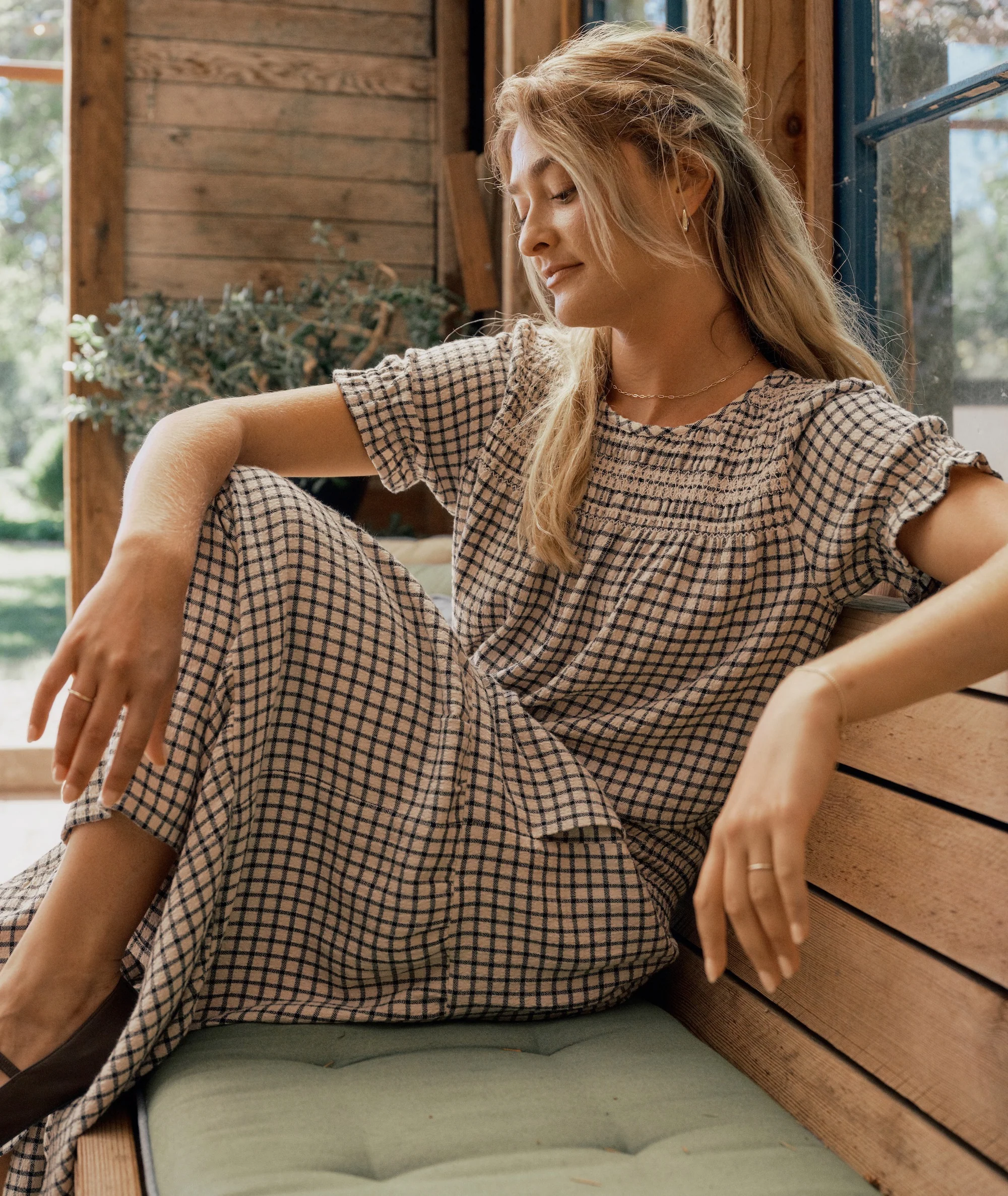 Chloe Smocked Maxi Skirt - Image 4