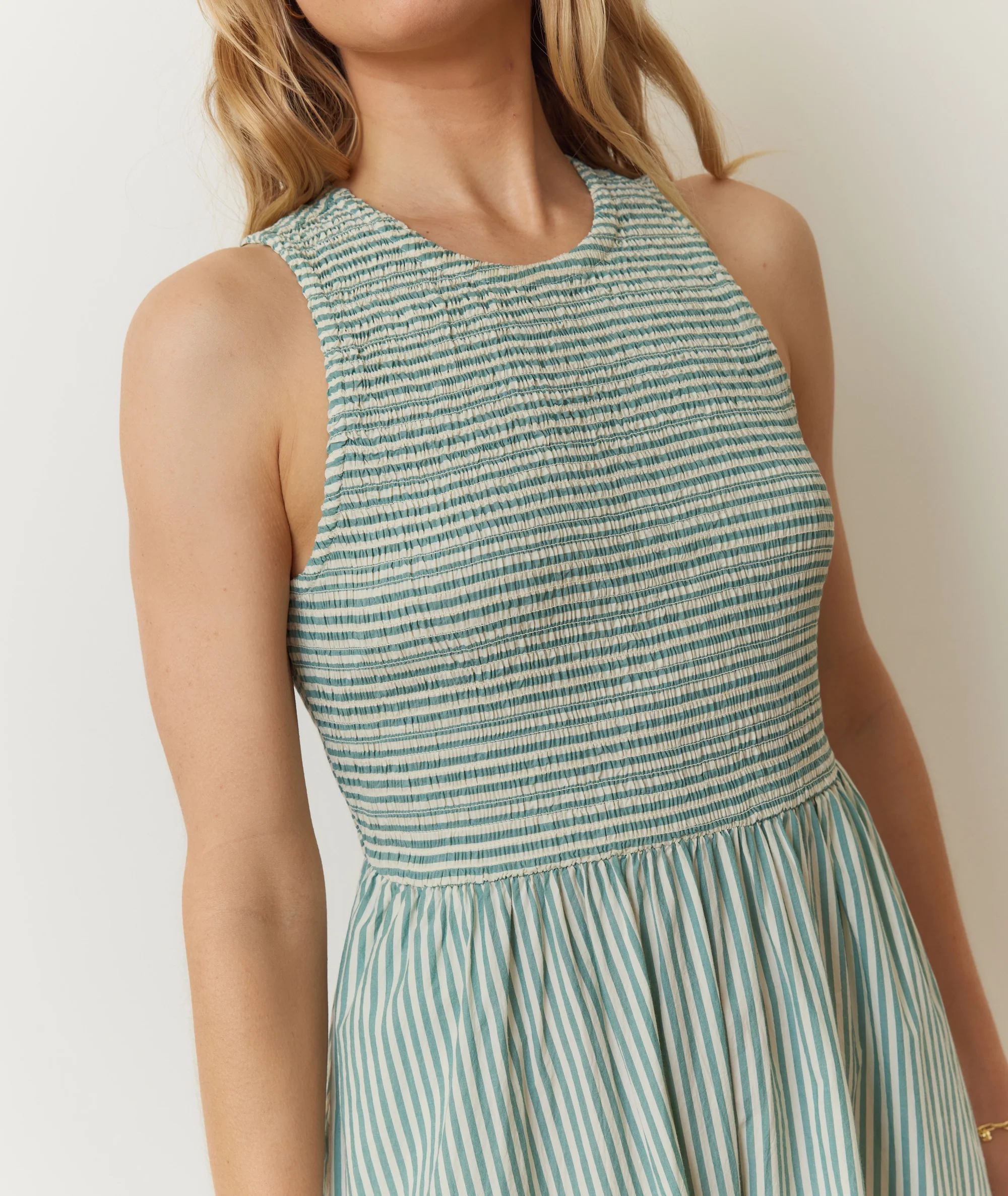 Darcy Poplin Smocked Dress - Image 3