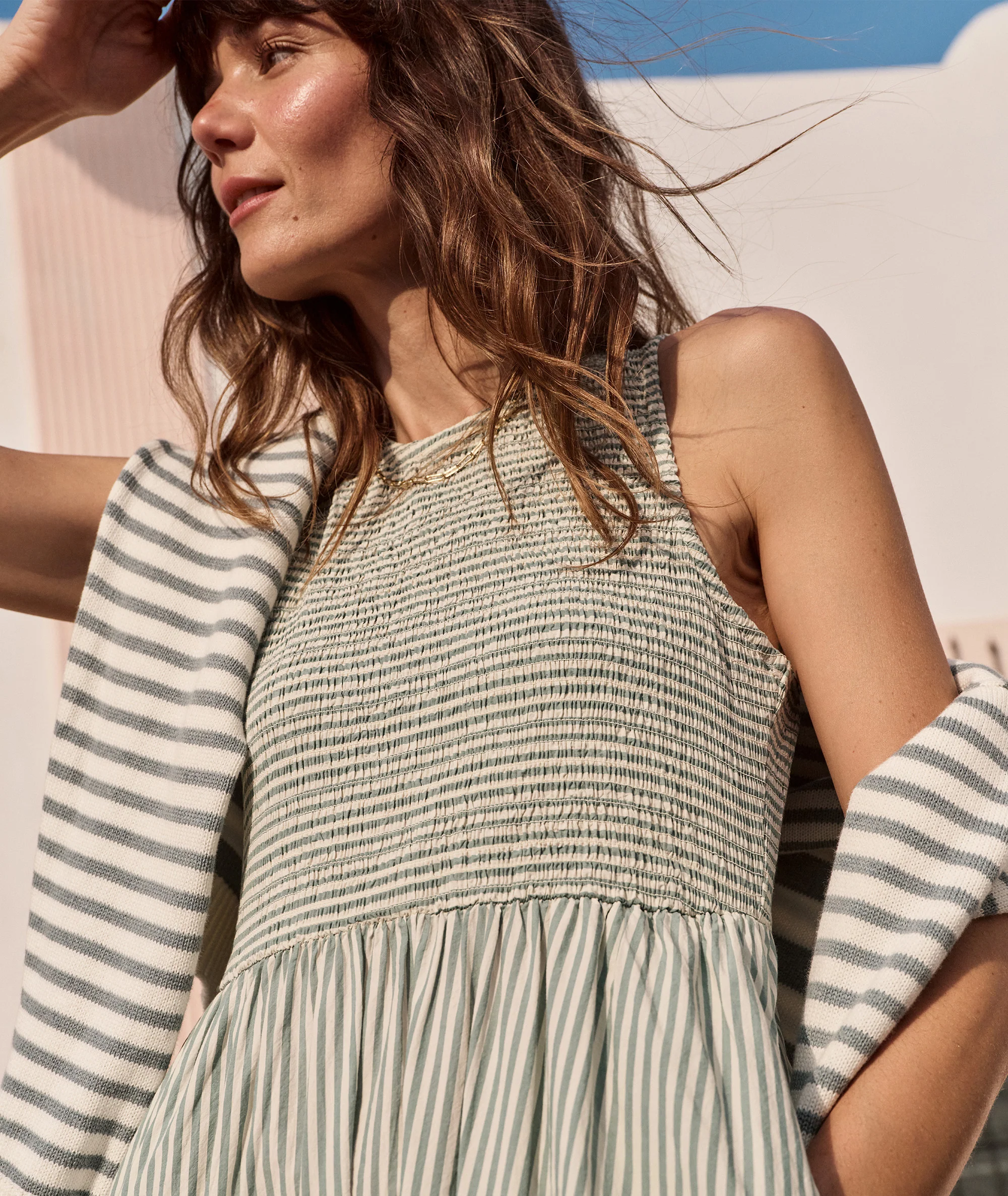 Darcy Poplin Smocked Dress - Image 7