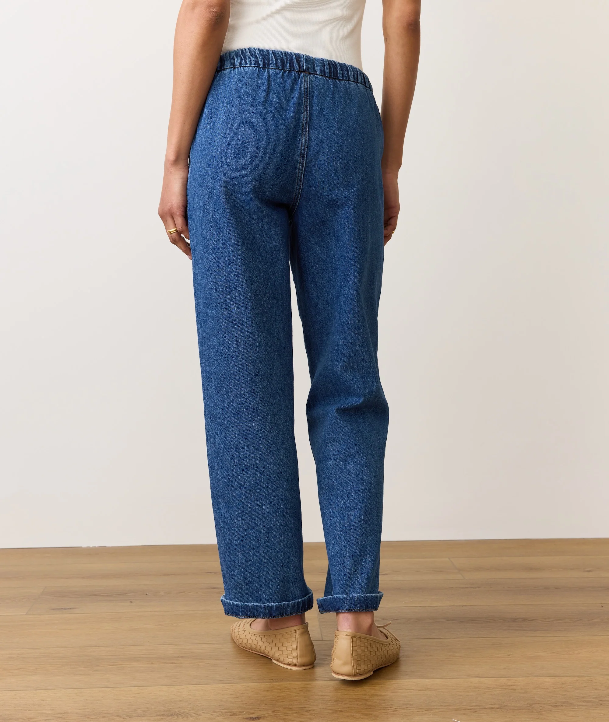 Drawstring Denim Pant - Image 3