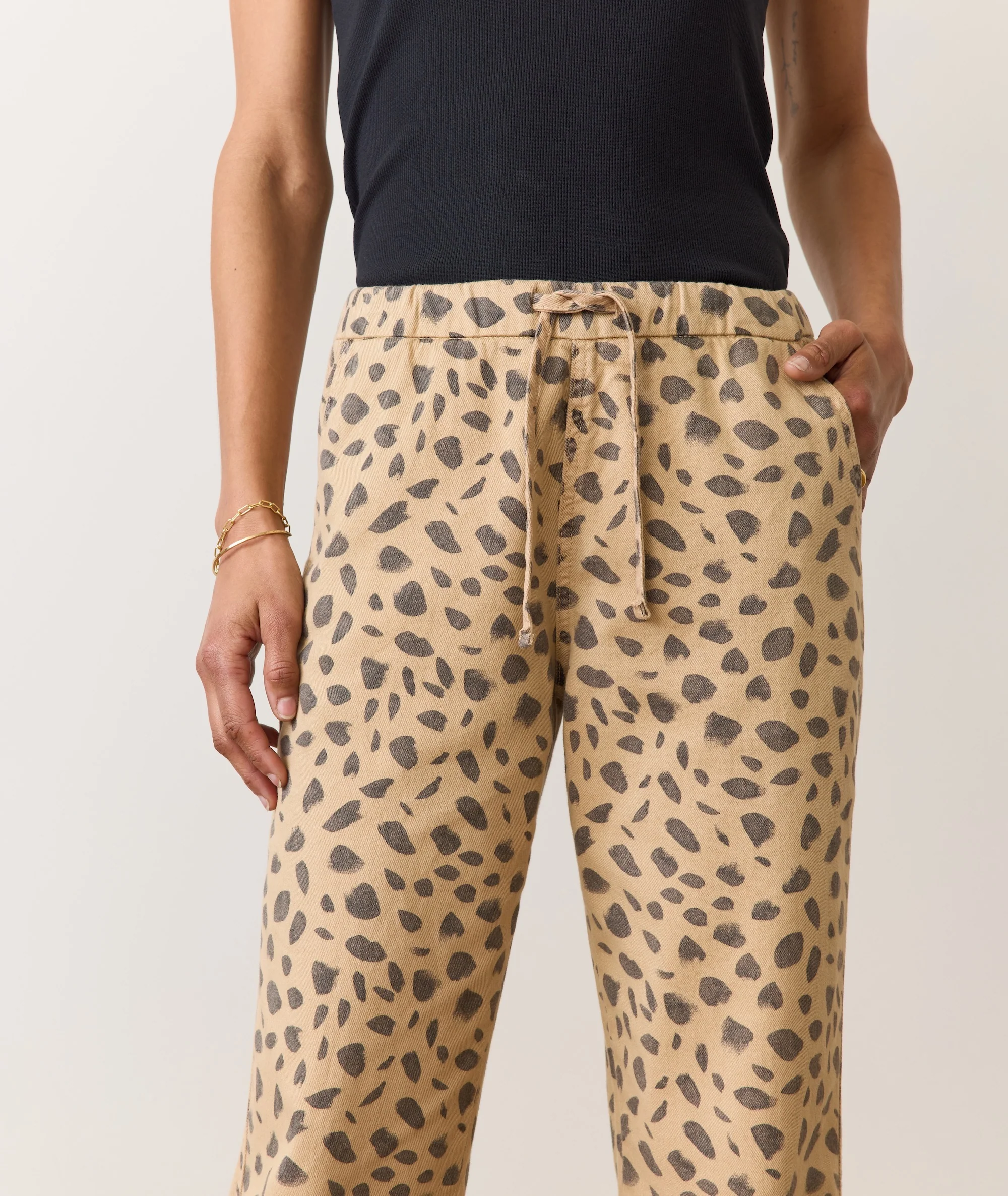 Denim Drawstring Pant - Image 5