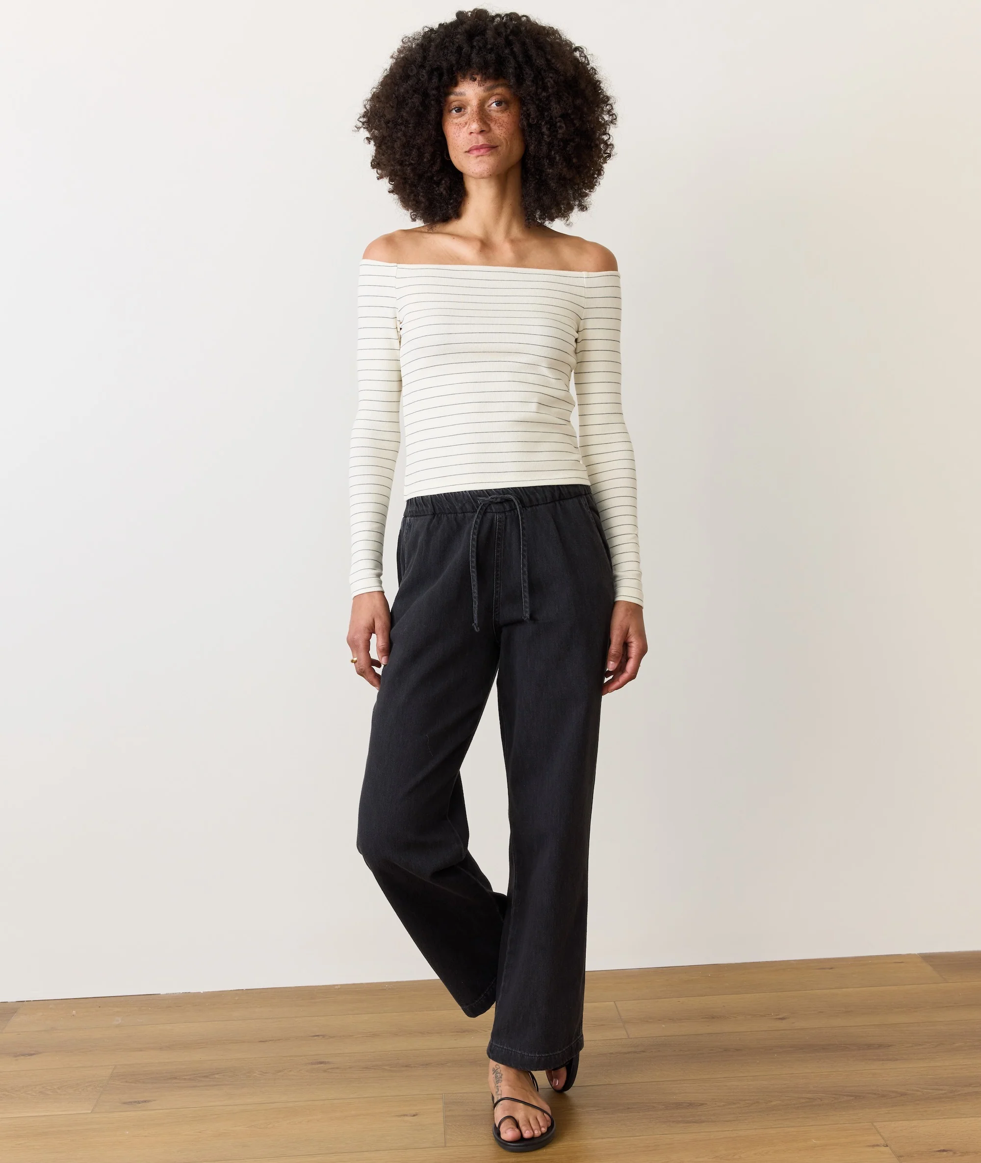 Drawstring Denim Pant - Image 6