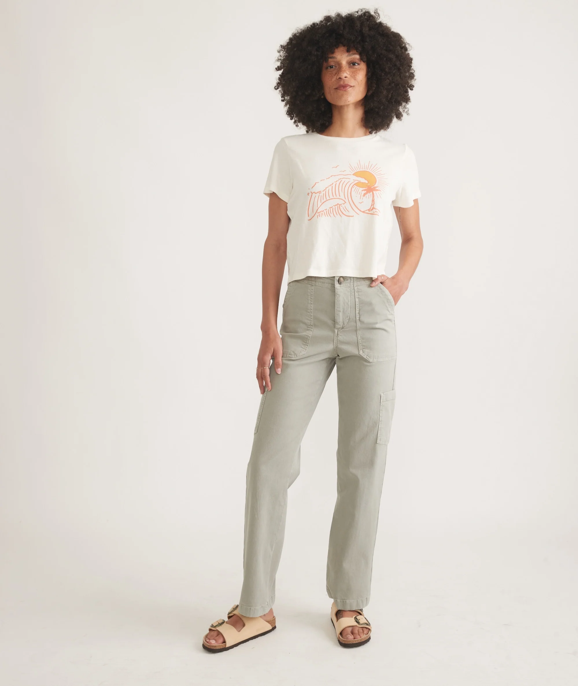 Easy Crop Graphic Tee - Image 5