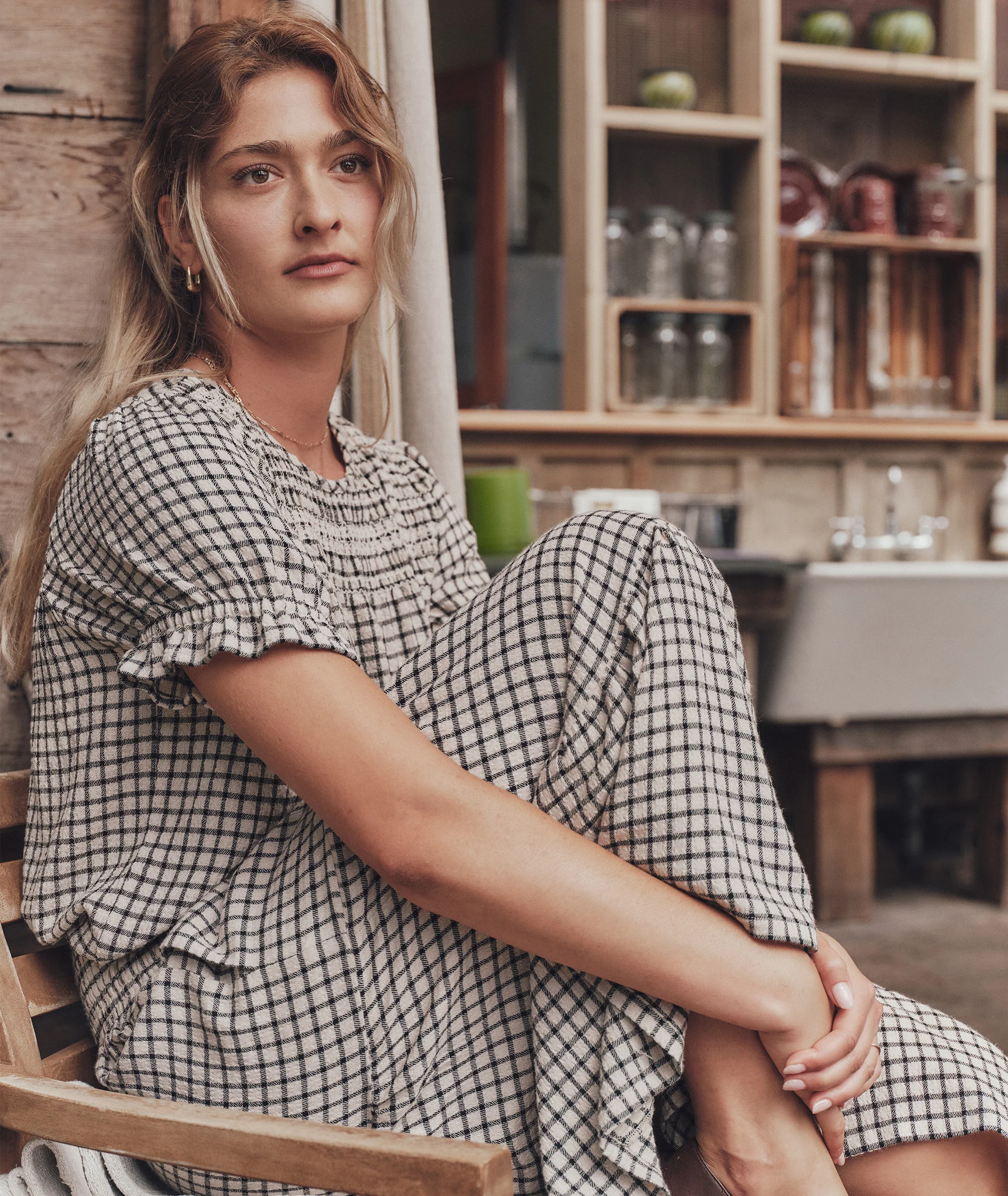 Elena Smocked Top - Image 4