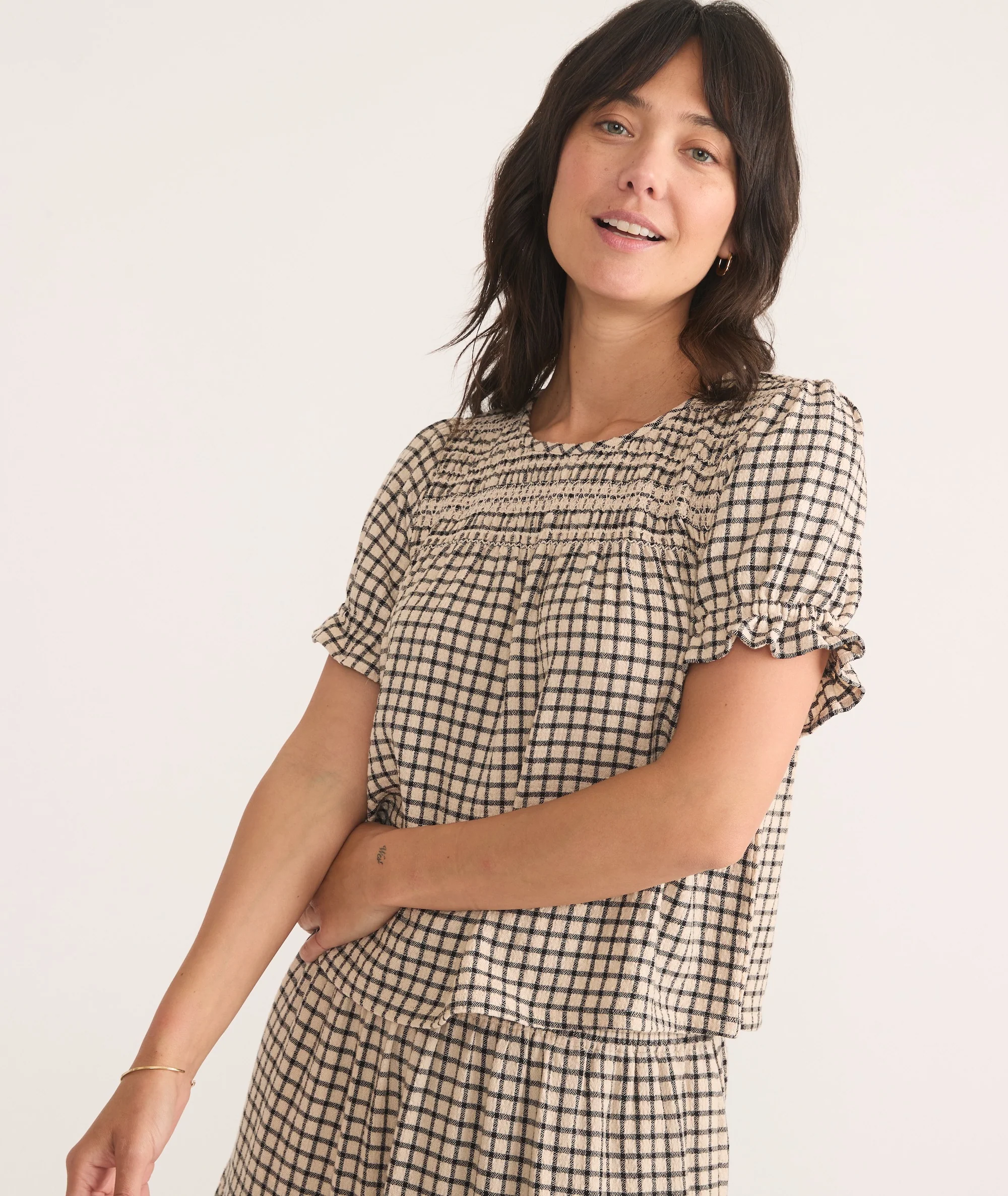 Elena Smocked Top - Image 5