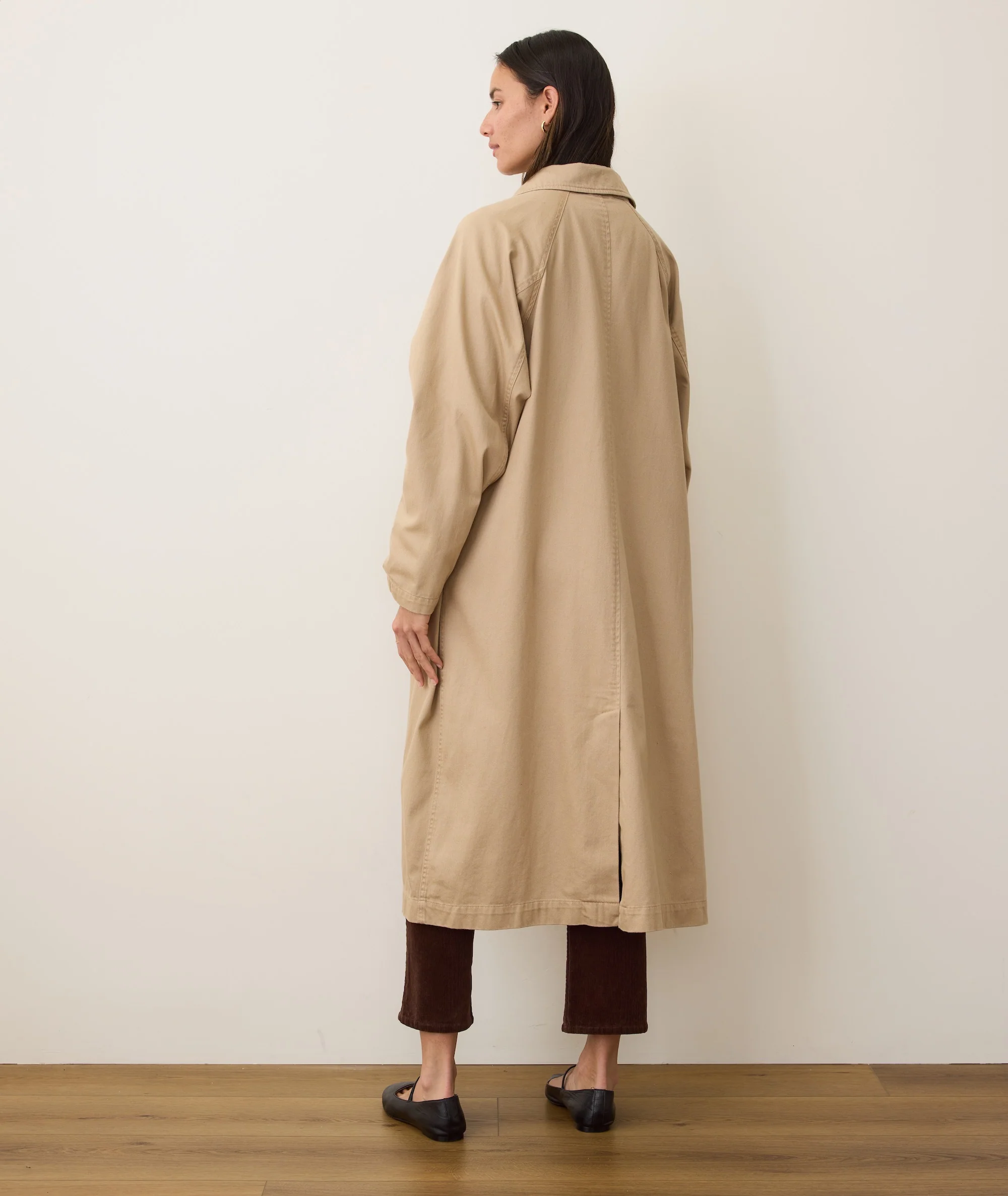 Hayes Twill Trench Coat - Image 9