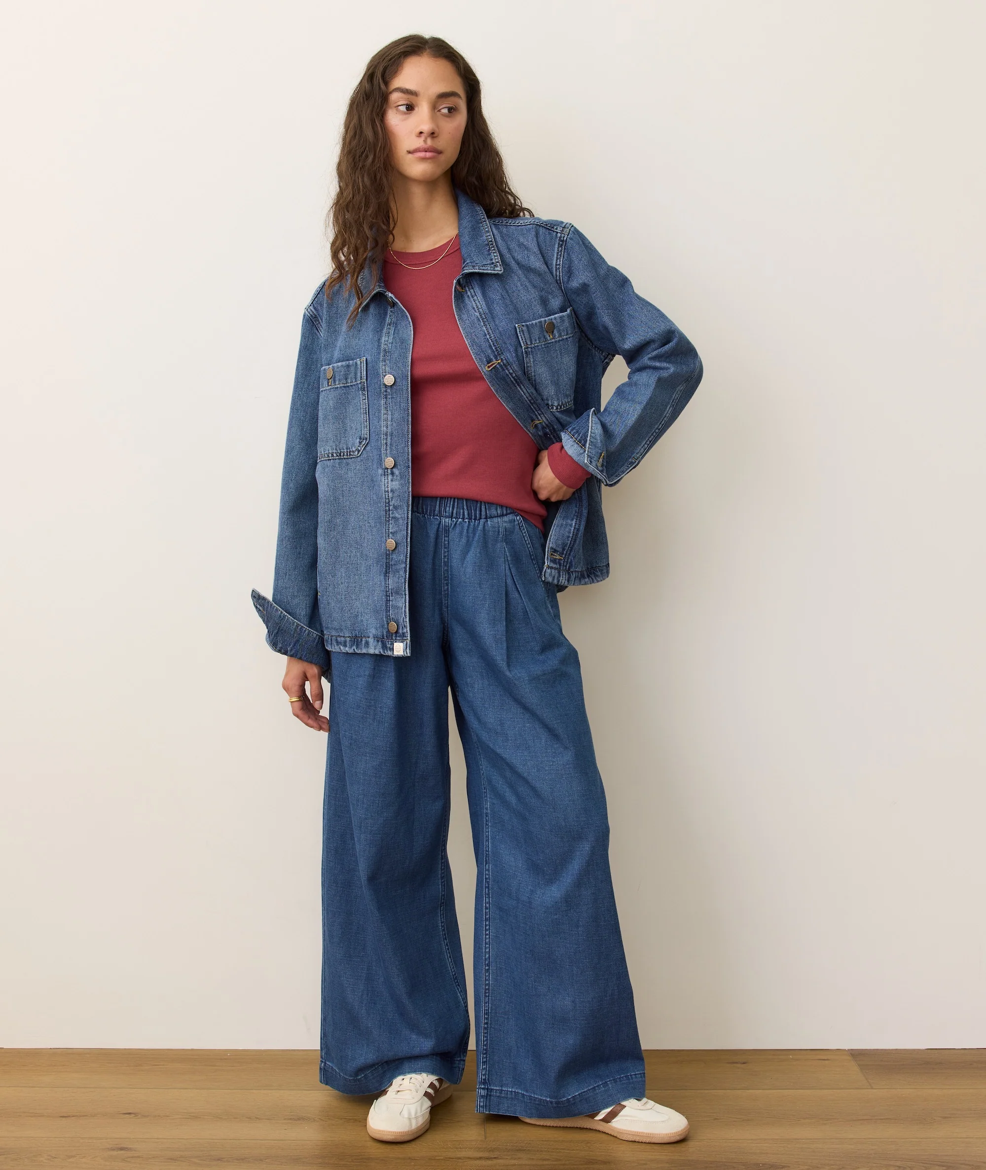 Lexi Rib Sun-In Longsleeve Crew Tee - Image 3