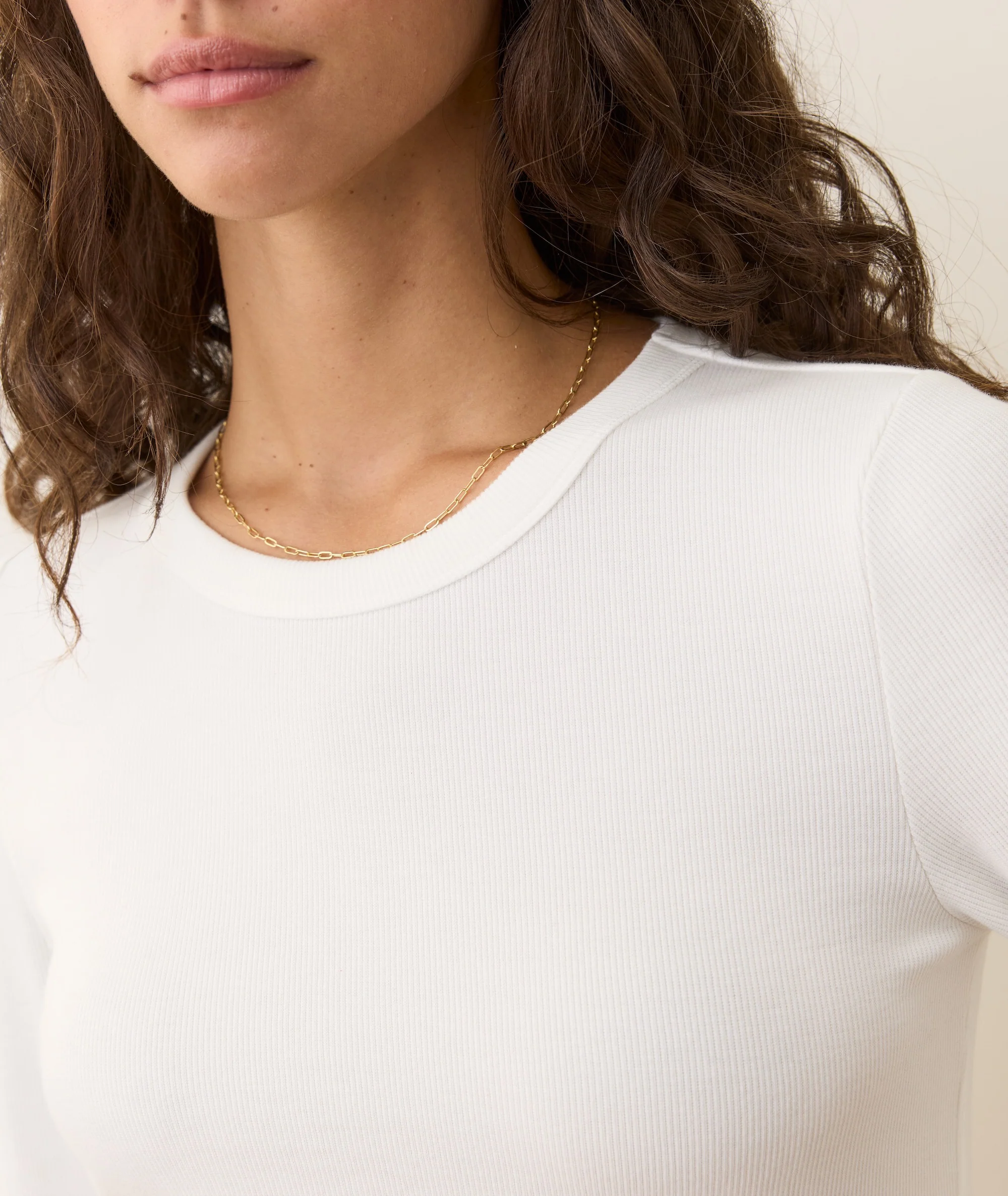 Lexi Rib Sun-In Longsleeve Crew Tee - Image 5