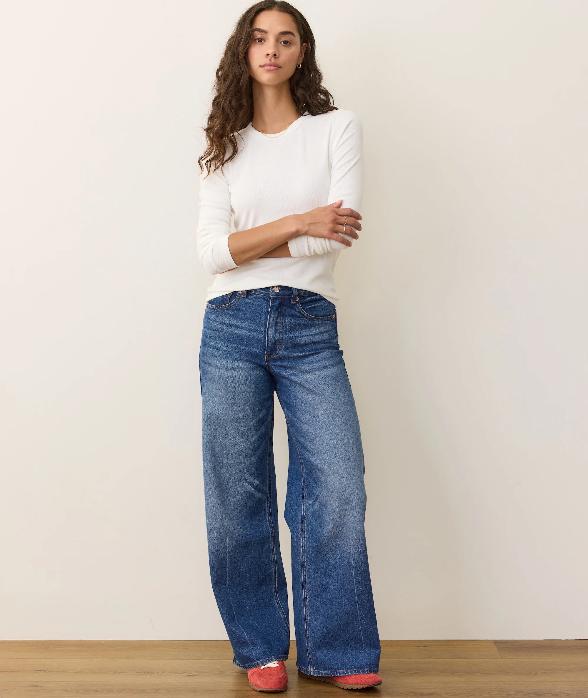 Lexi Rib Sun-In Longsleeve Crew Tee - Image 7