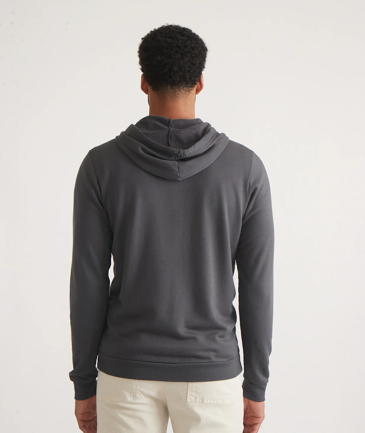 Men's Afternoon Hoodie in Asphalt Grey - Image 4