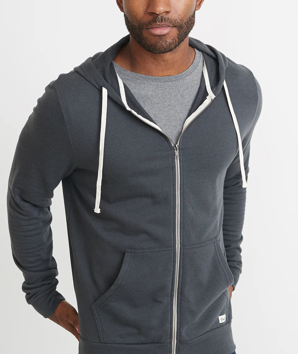 Men's Afternoon Hoodie in Asphalt Grey - Image 5