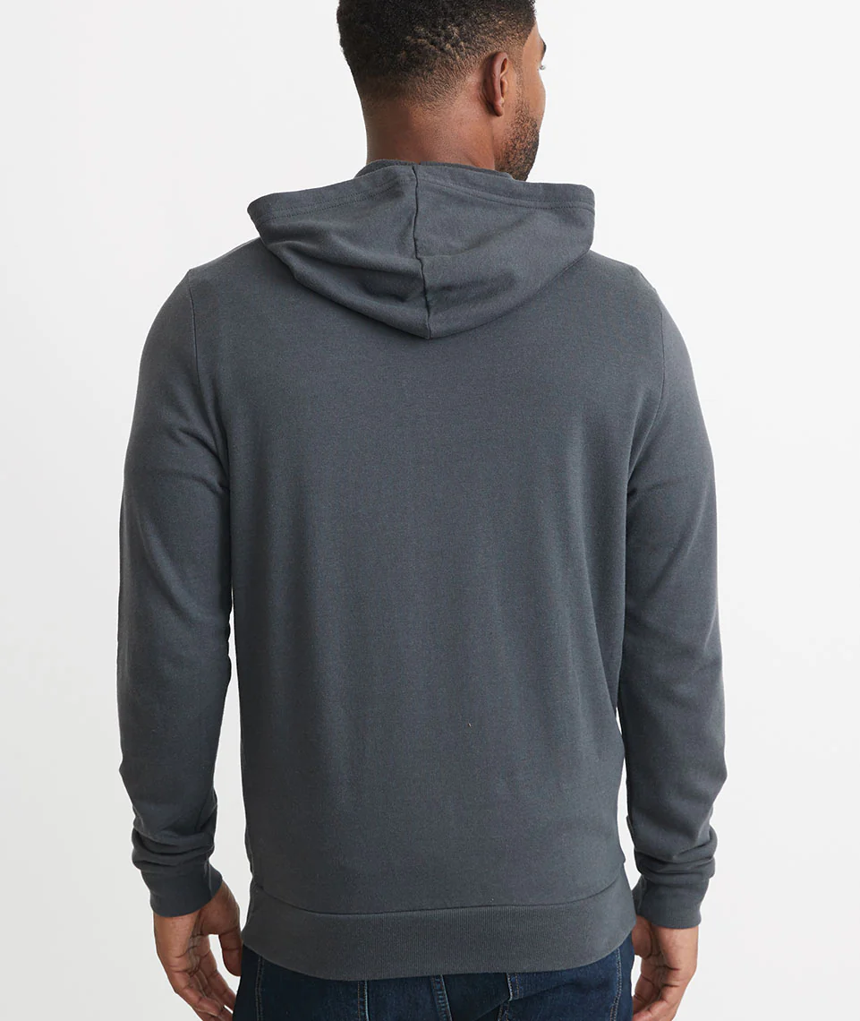 Men's Afternoon Hoodie in Asphalt Grey - Image 8