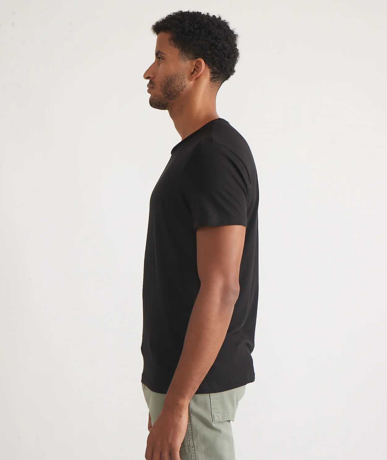 Men's Signature Crew in Black - Image 6