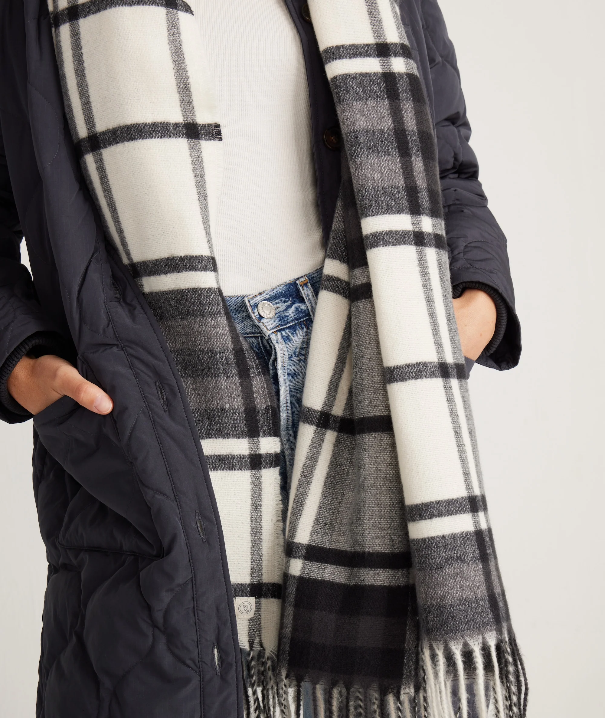 Plaid Scarf - Image 3