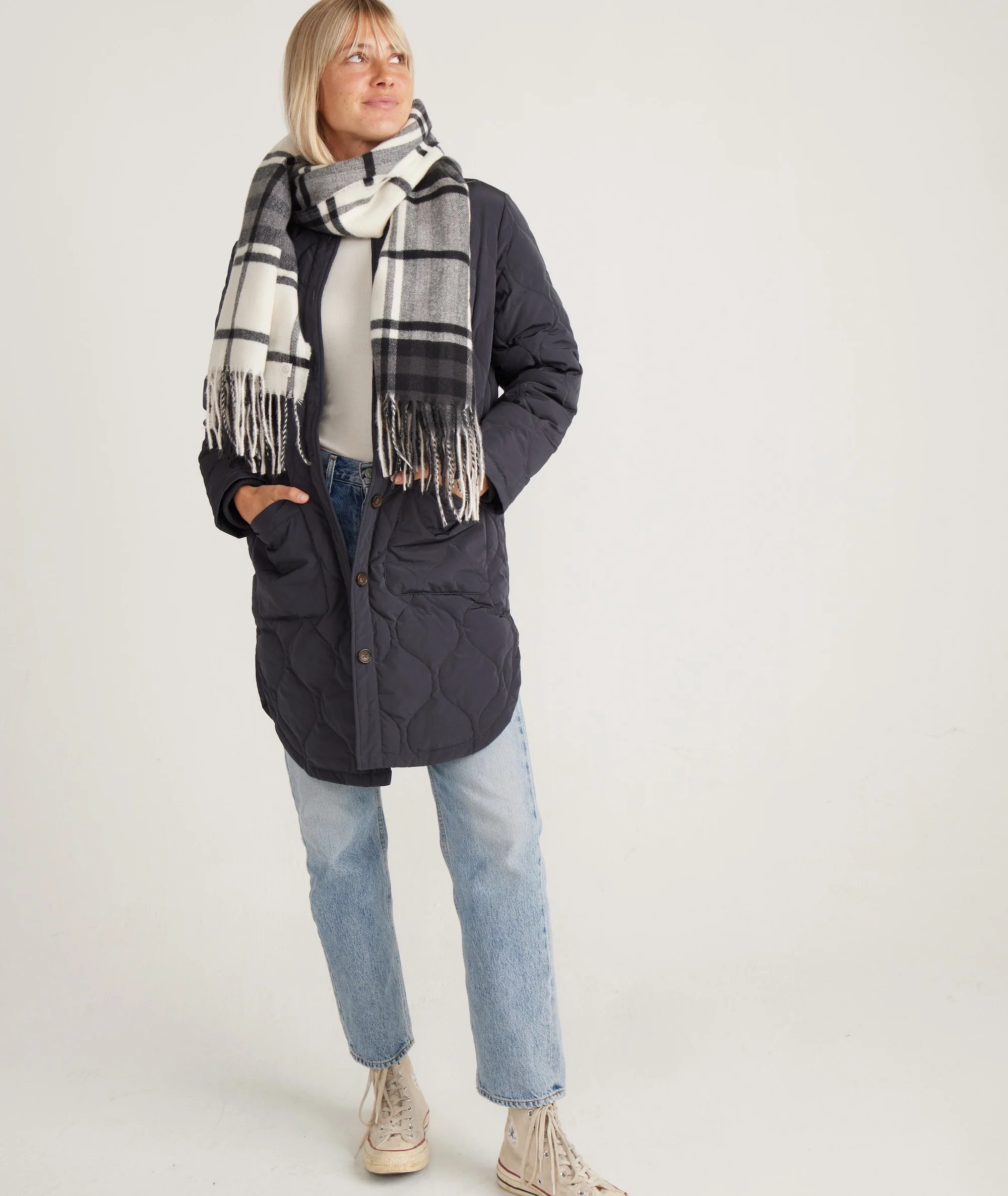Plaid Scarf - Image 5
