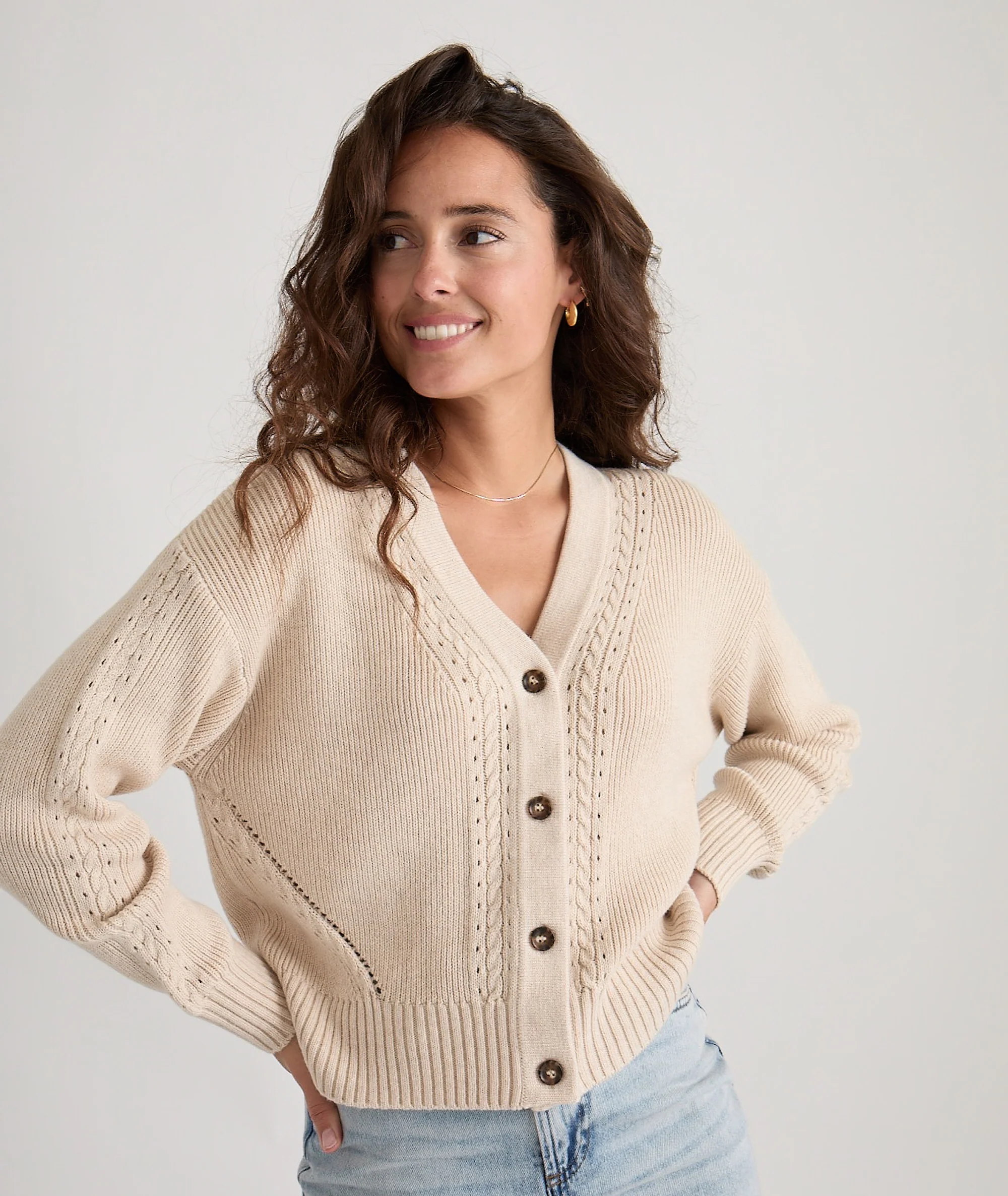 Robin Crop Cardigan - Image 4