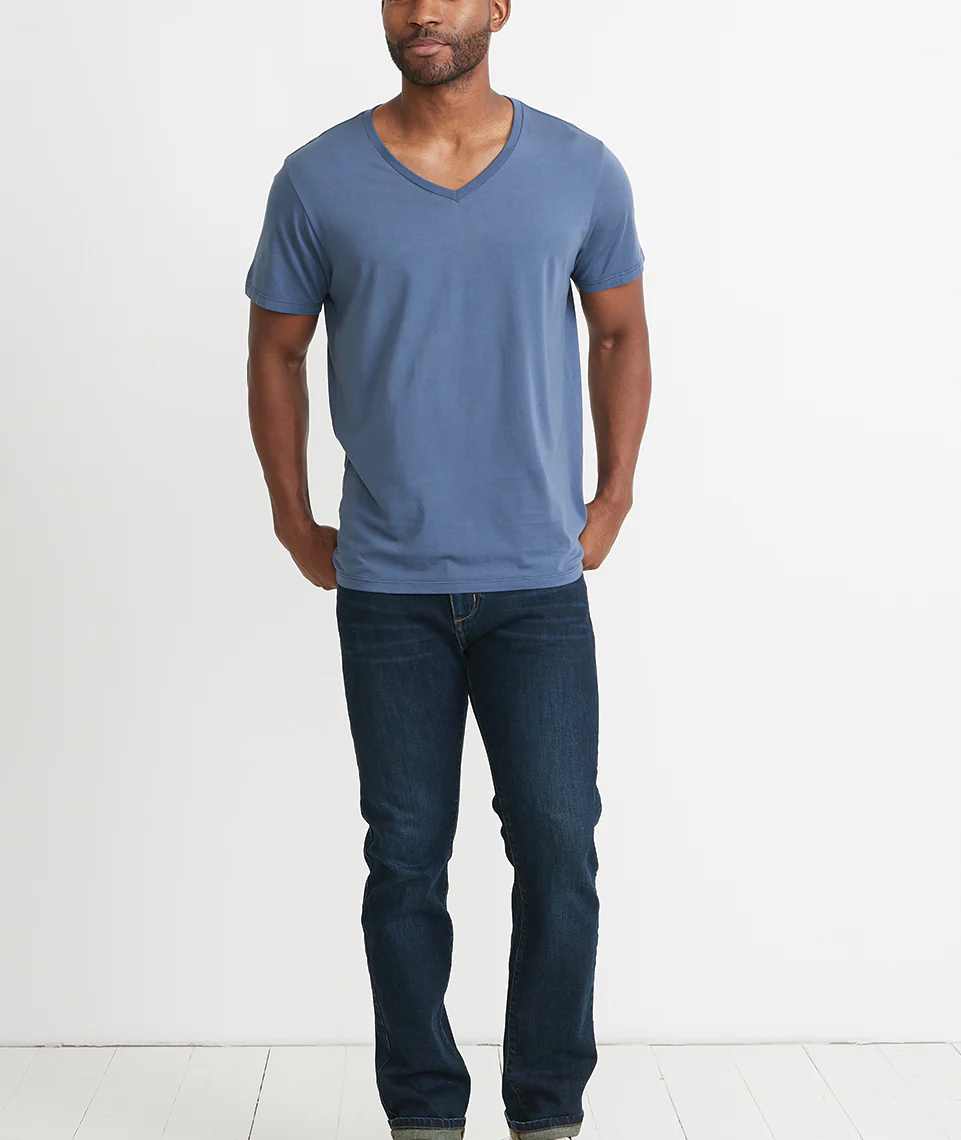 Men's Custom Dyed Signature V-Neck - Image 3
