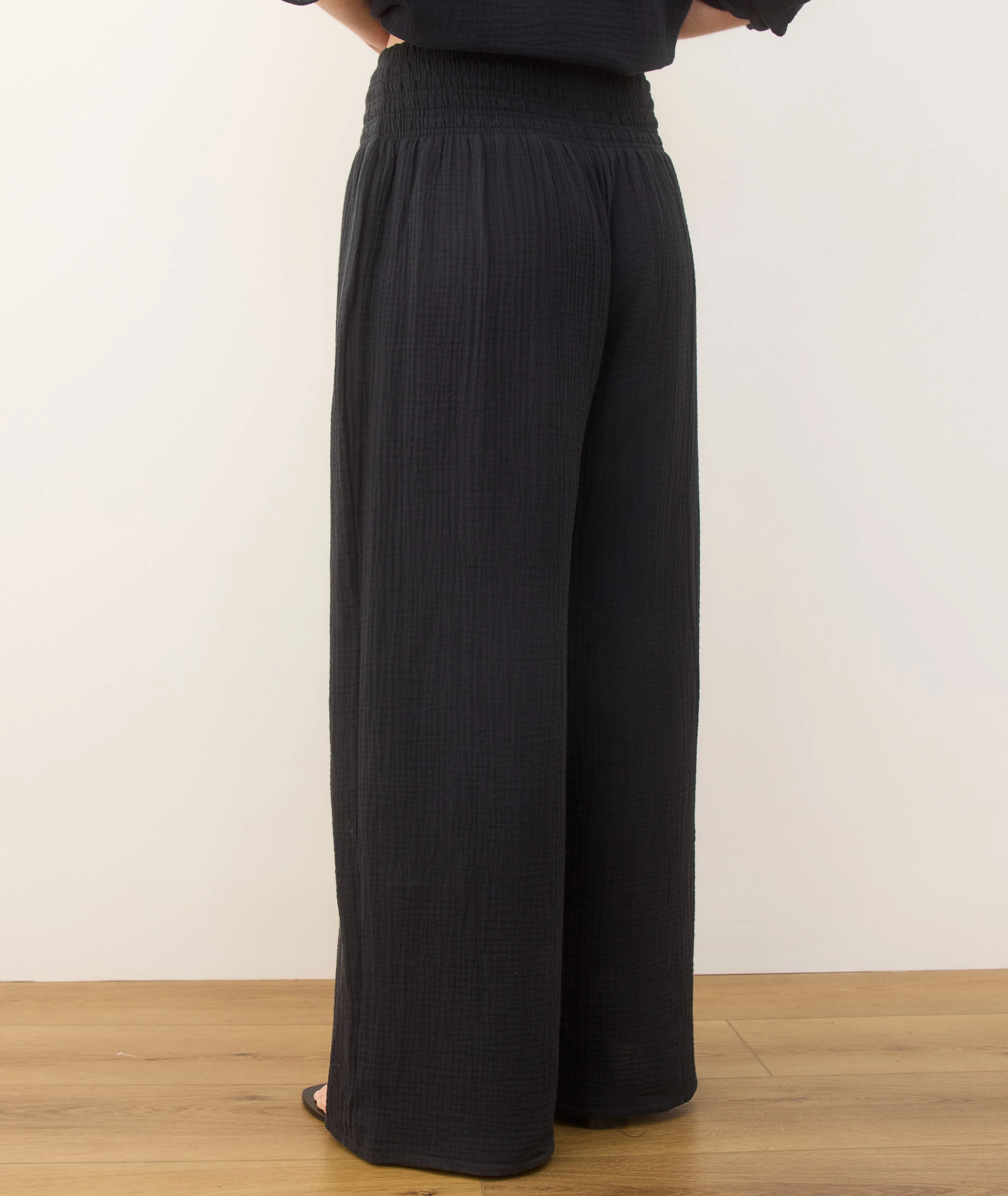 Sophia Double Cloth Palazzo Pant - Image 6