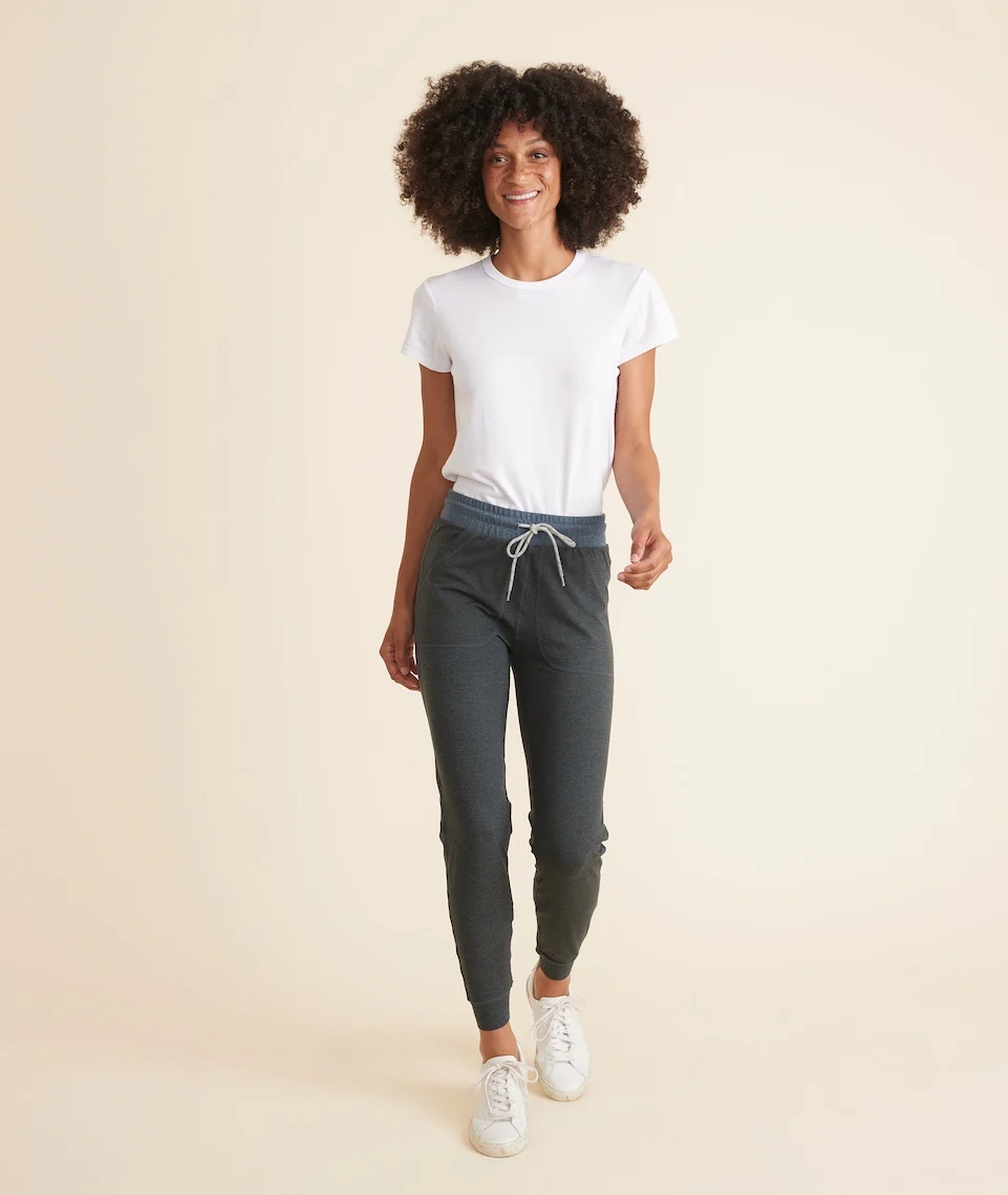 Women's Sport Jogger in Charcoal - Image 4