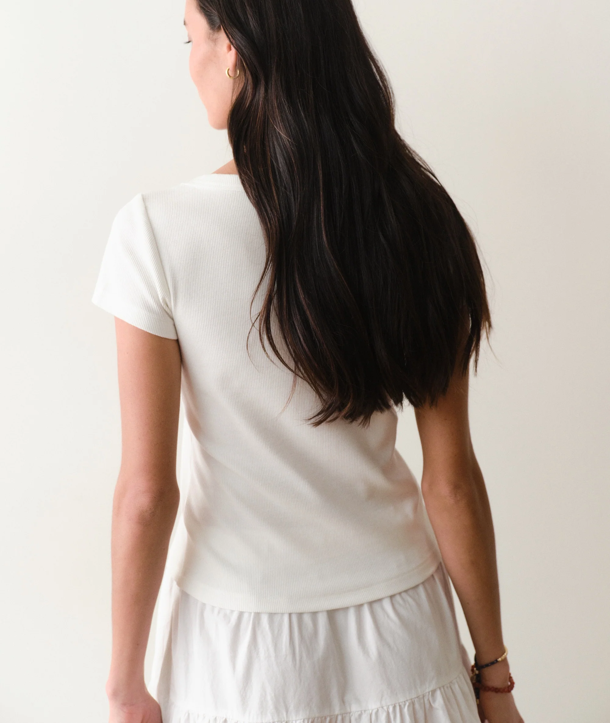 Lexi Rib Sun-In Scoop Tee - Image 6