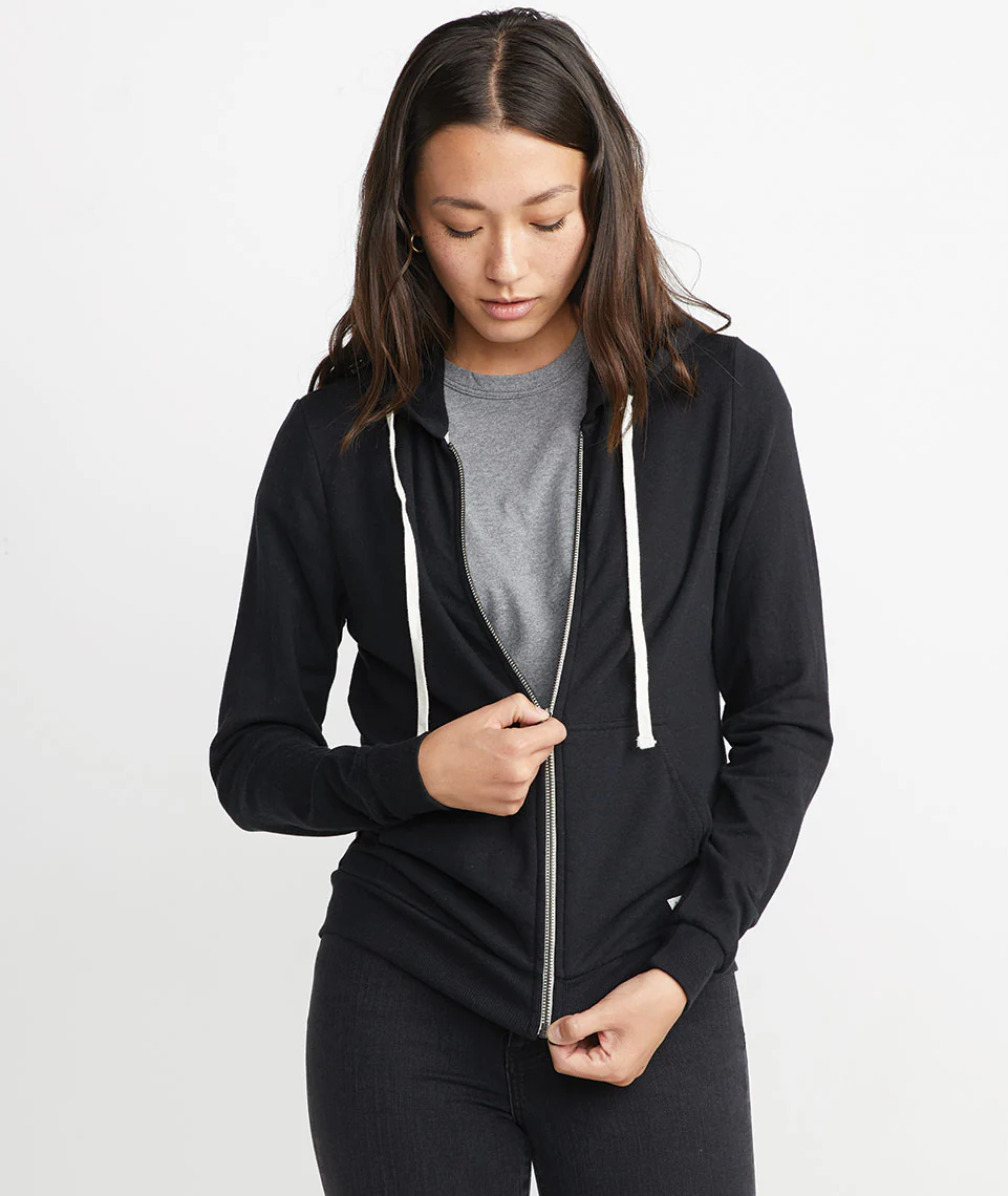 Women's Afternoon Hoodie in Black - Image 3