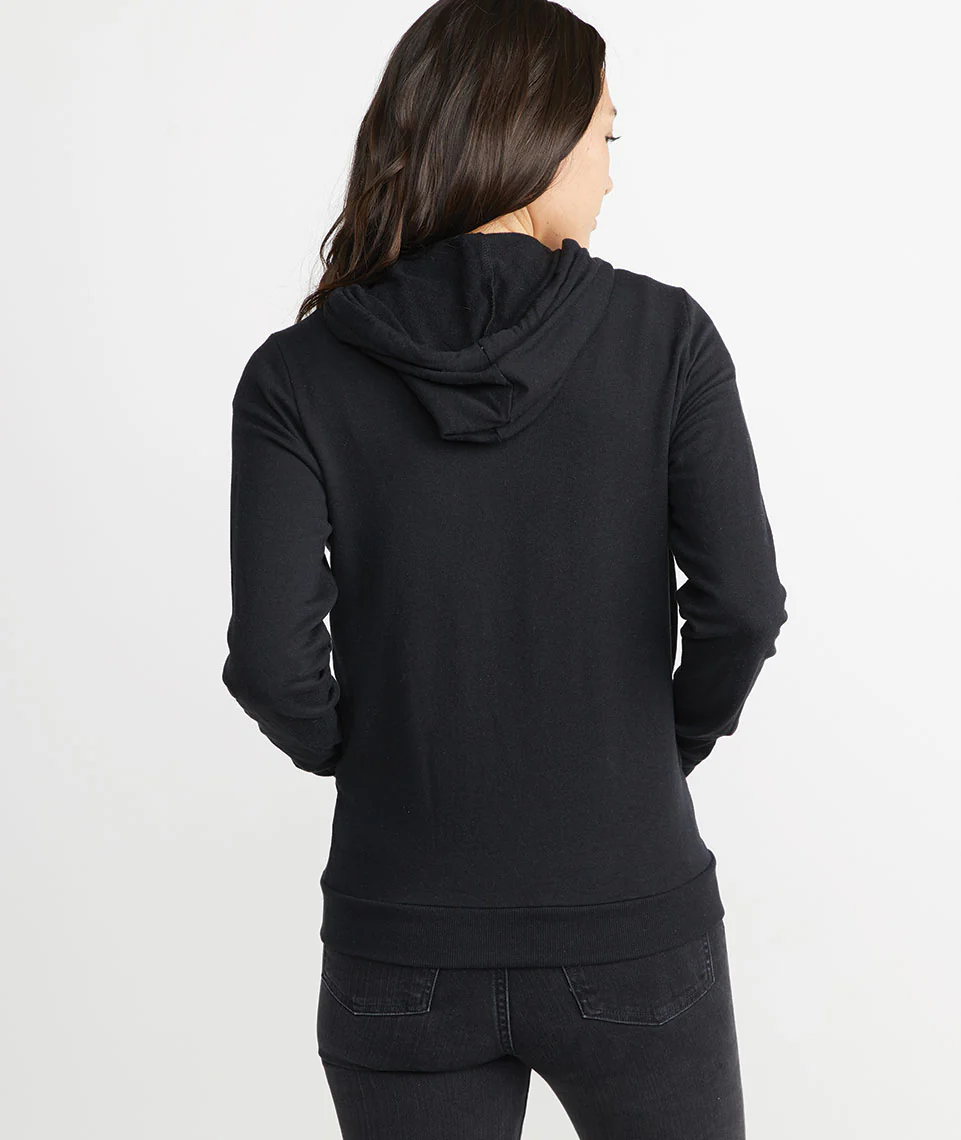 Women's Afternoon Hoodie in Black - Image 5